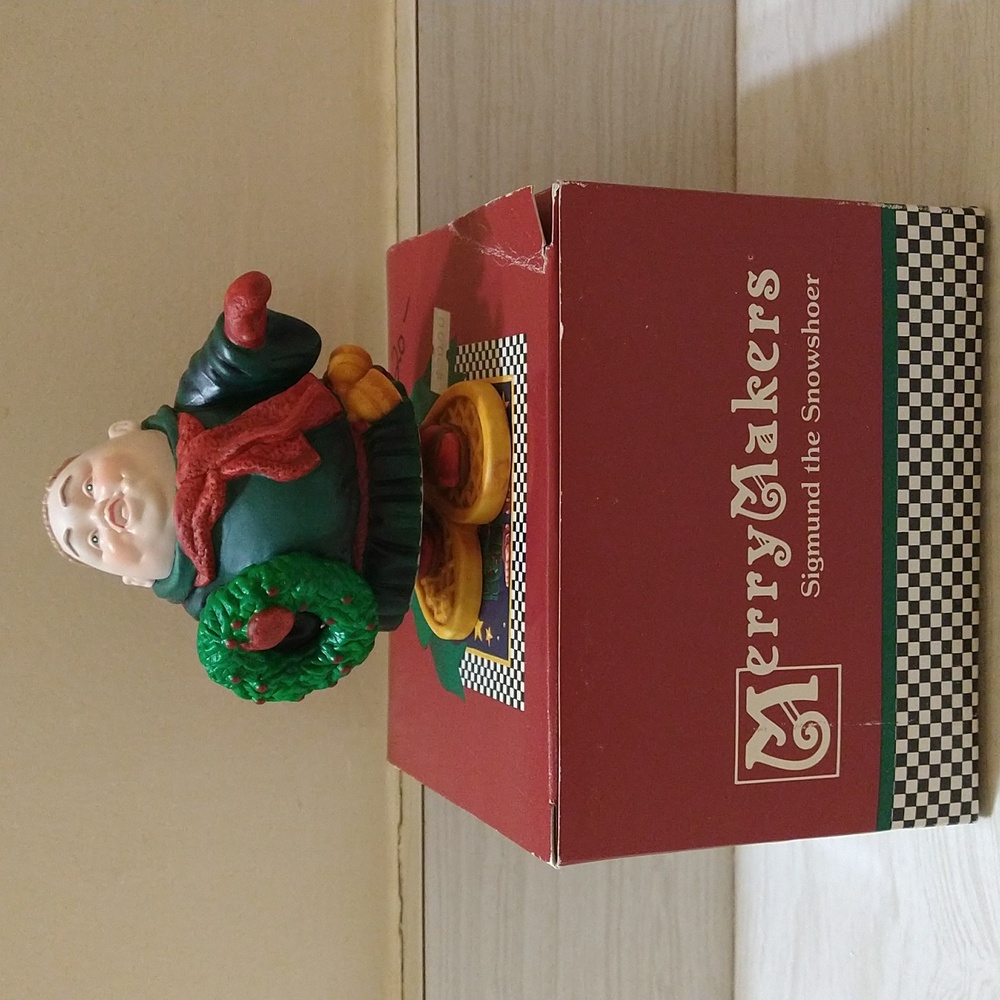 Vintage Department 56 Sigmund the Snowshoer